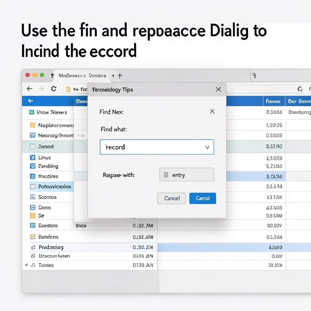Use the Find and Replace Dialog: Precision Text Editing in Seconds