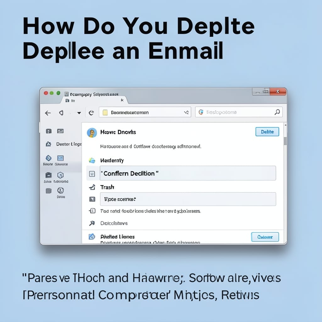 How Do You Delete an Email: Step-by-Step Outlook Removal