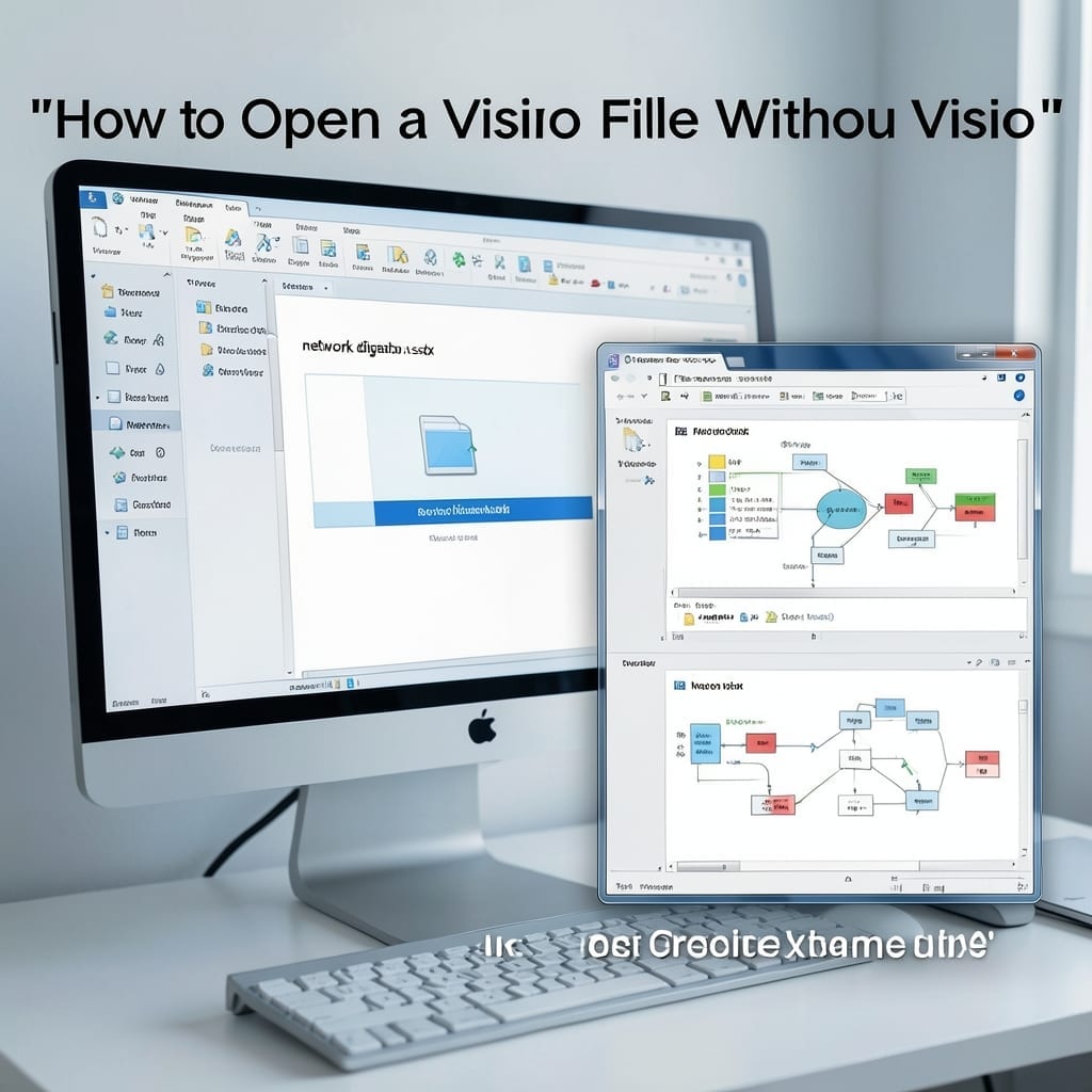 How To Open A Visio File Without Visio: Free Alternatives And Methods