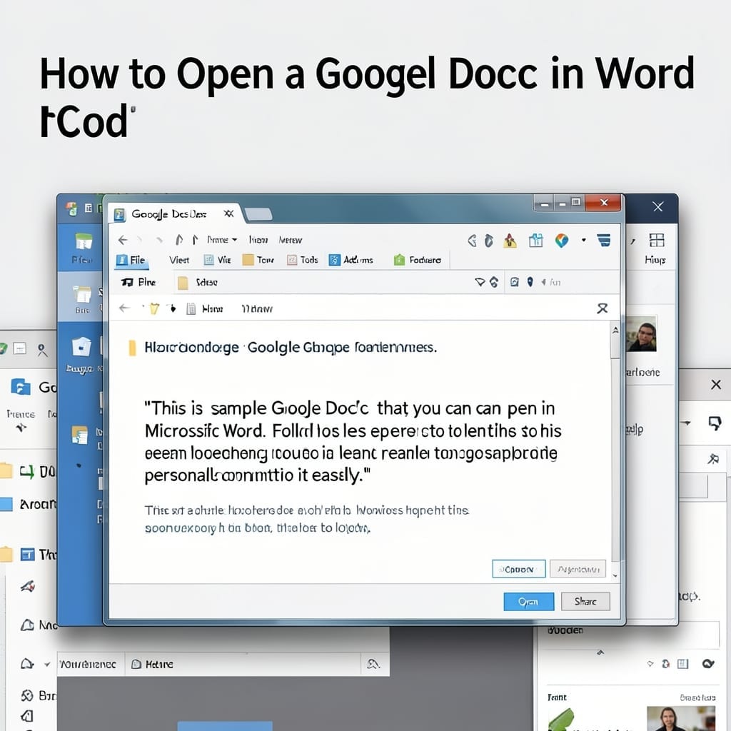 How To Open A Google Doc In Word: Quick Conversion Steps