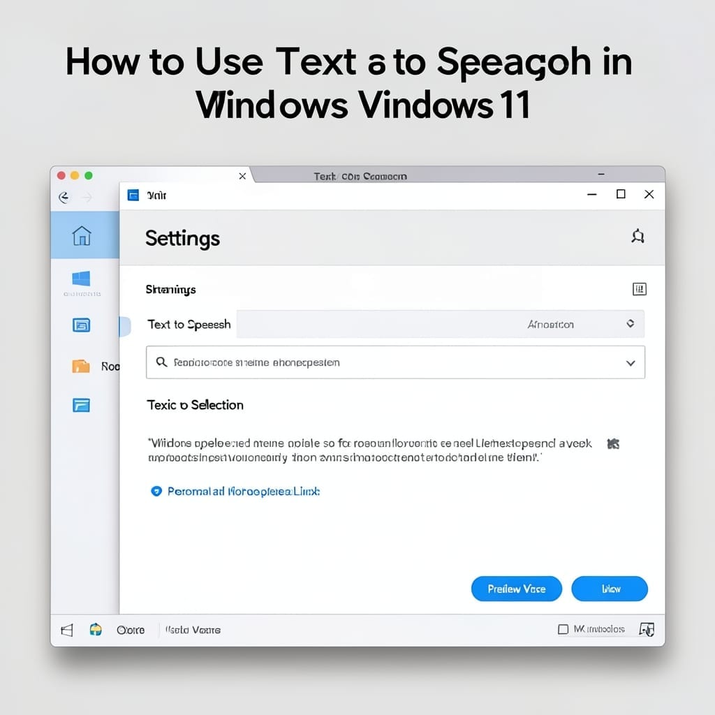 How to Use Text to Speech Windows 11: Built-In Narrator Guide