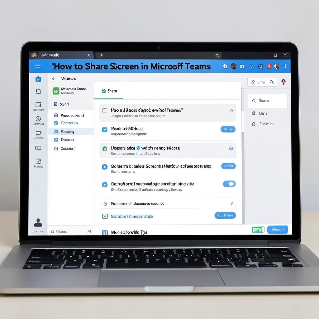 How To Share Screen In Microsoft Teams: Instant Collaboration in Clicks