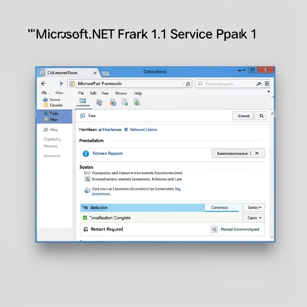 Microsoft NET Framework 1 1 Service Pack 1: Essential Runtime for Legacy Applications