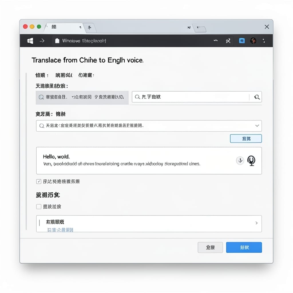 Translate From Chinese To English Voice: Real-Time Audio Conversion Tool