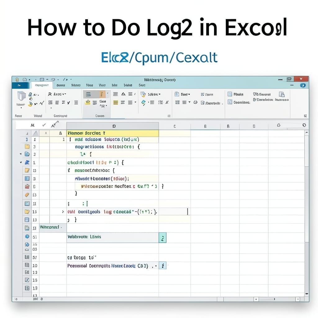 How To Do LOG2 in Excel: Base-2 Logarithm Function Explained