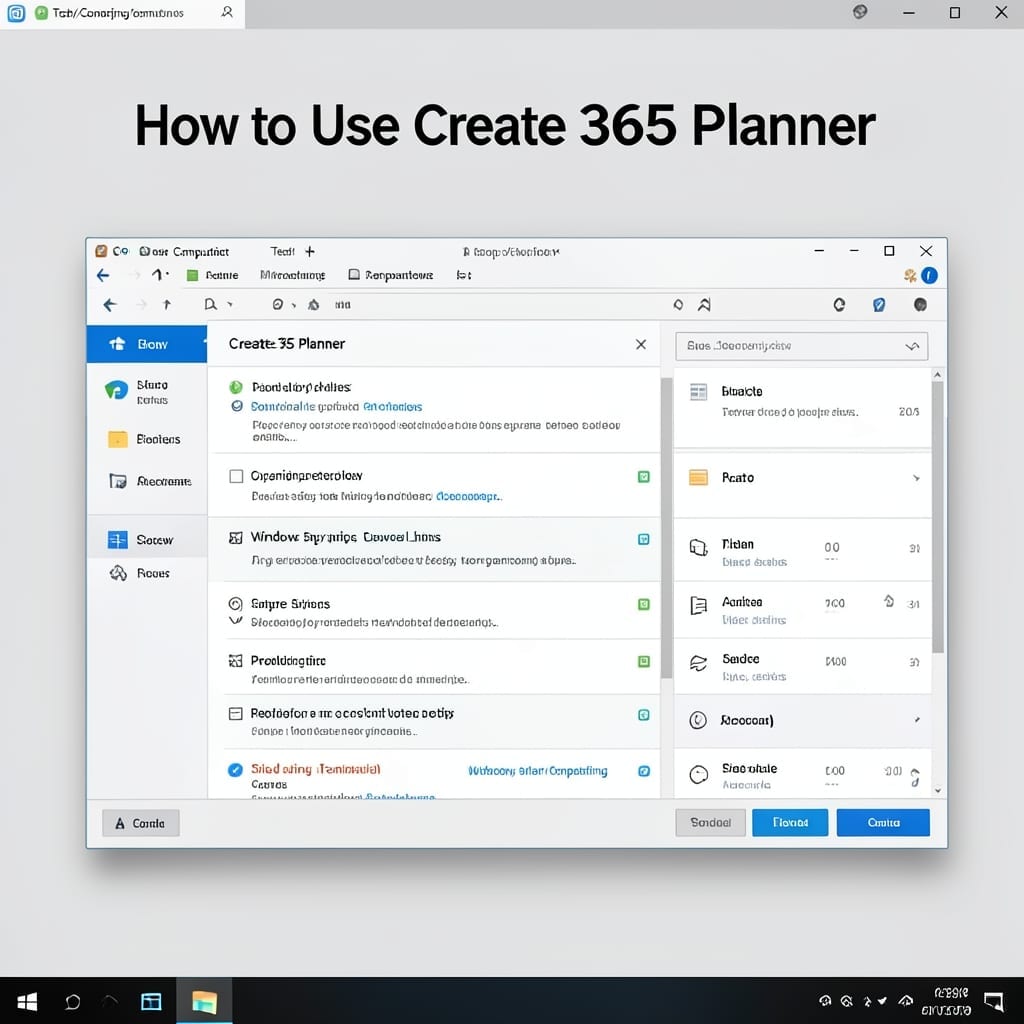 How To Use Create 365 Planner: Organize Your Year With Ease