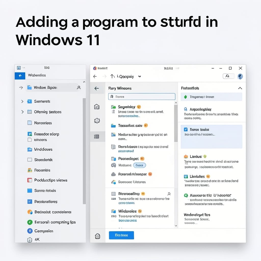 Add Program to Startup Windows 11: Automatic Launch on Boot
