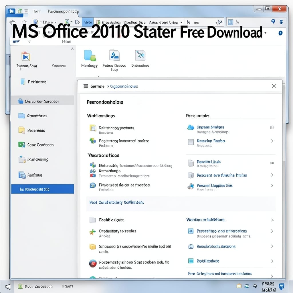 MS Office 2010 Starter: Free Download for Basic Productivity