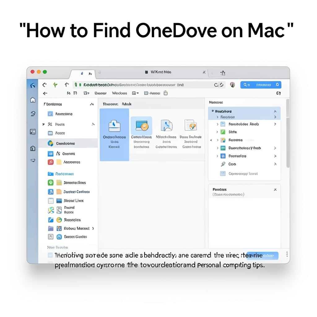 How to Find Onedrive on Mac: Step by Step Location Guide