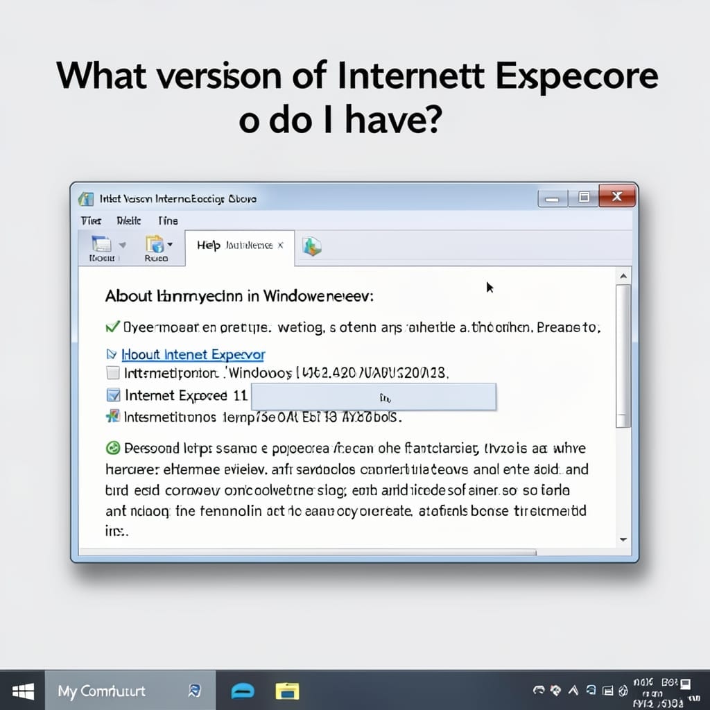 What Version of Internet Explorer Do I Have: Quick Browser Check Method