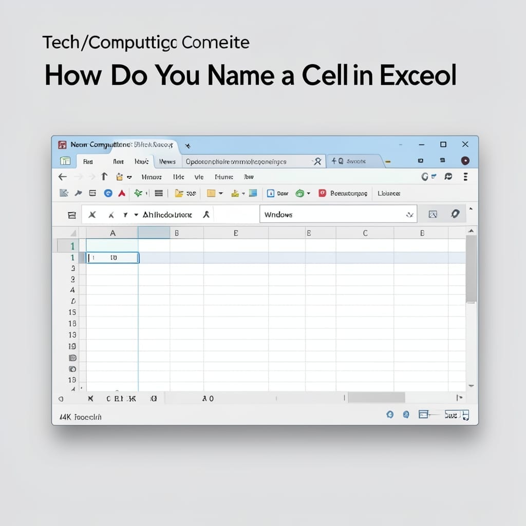 How Do You Name a Cell in Excel: Step-by-Step Range Naming Guide