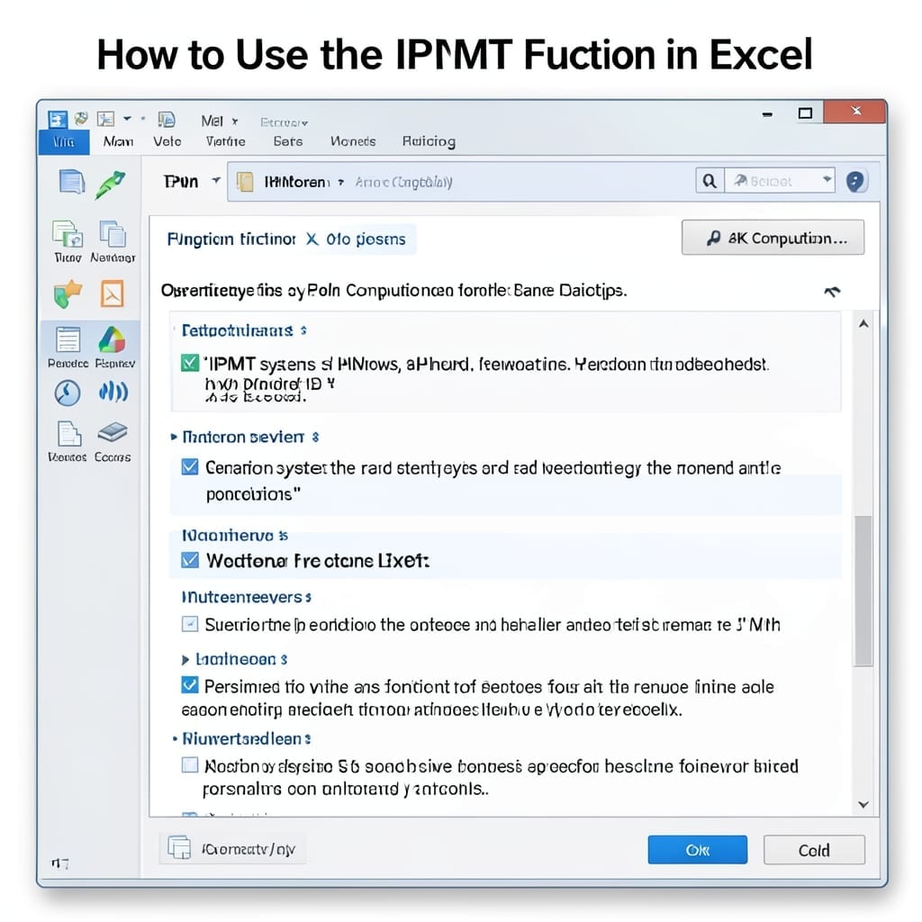 How To Use IPMT Function In Excel: Master Loan Interest Calculations