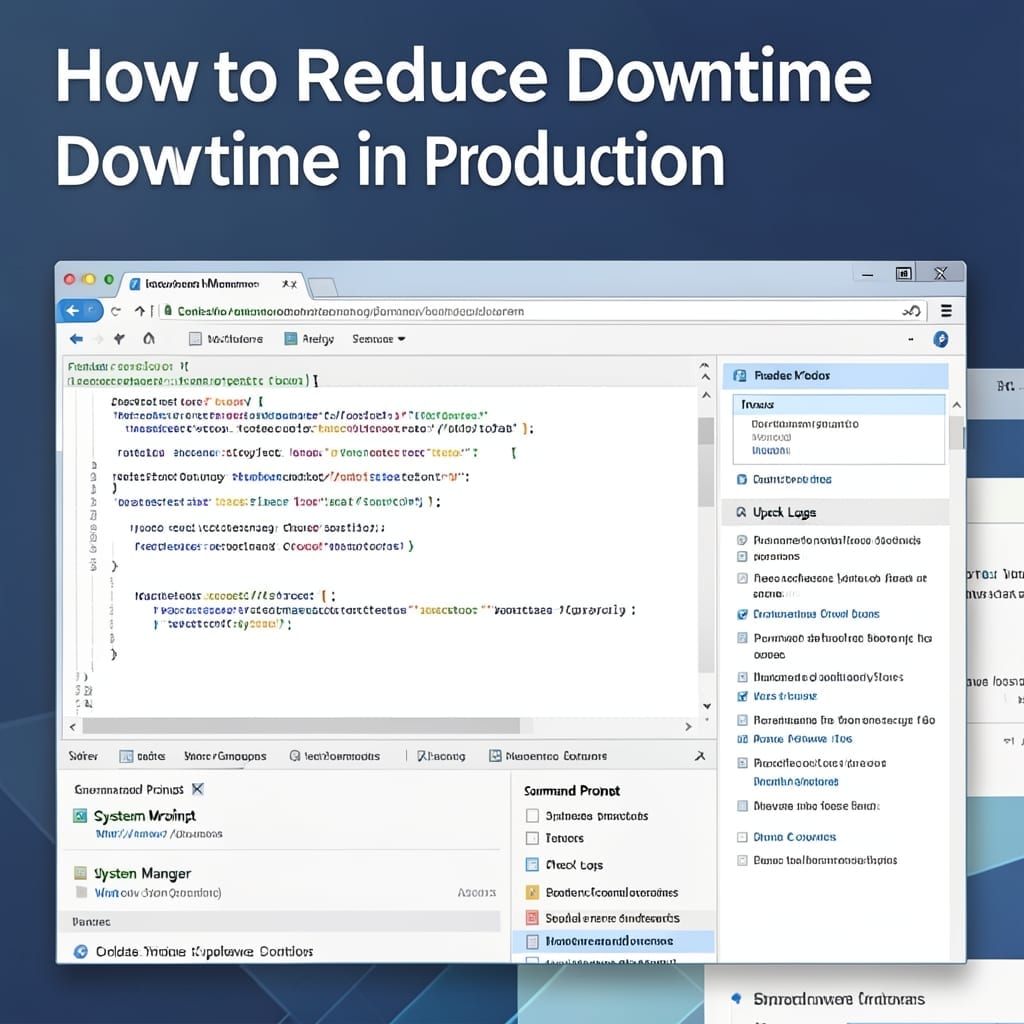 How To Reduce Downtime In Production: Proven Maintenance Strategies