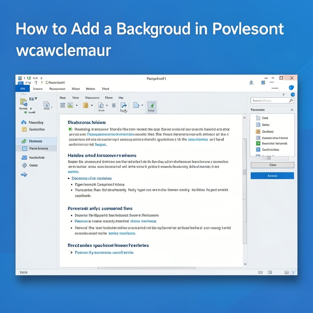 How to Add a Background in PowerPoint: Customize Slides in Seconds
