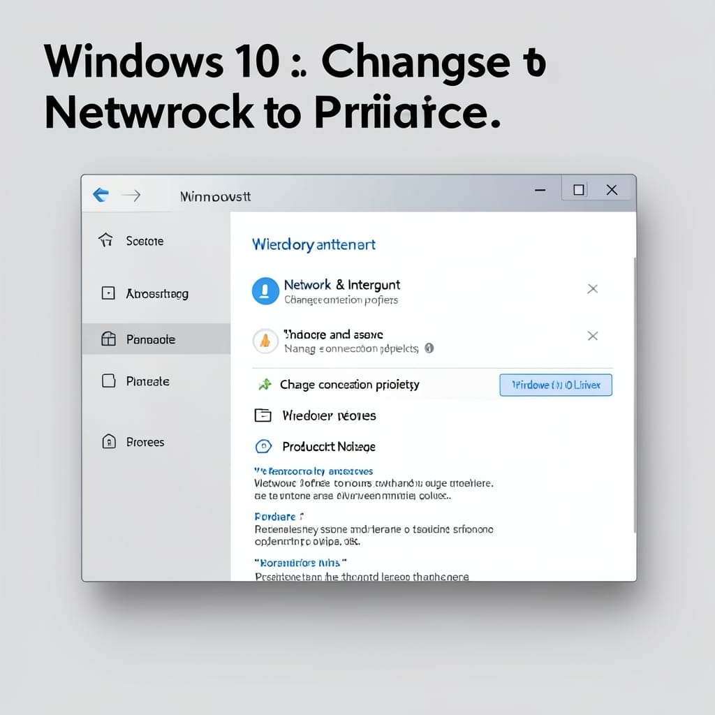 Windows 10 Change Network To Private: Quick Security Setup