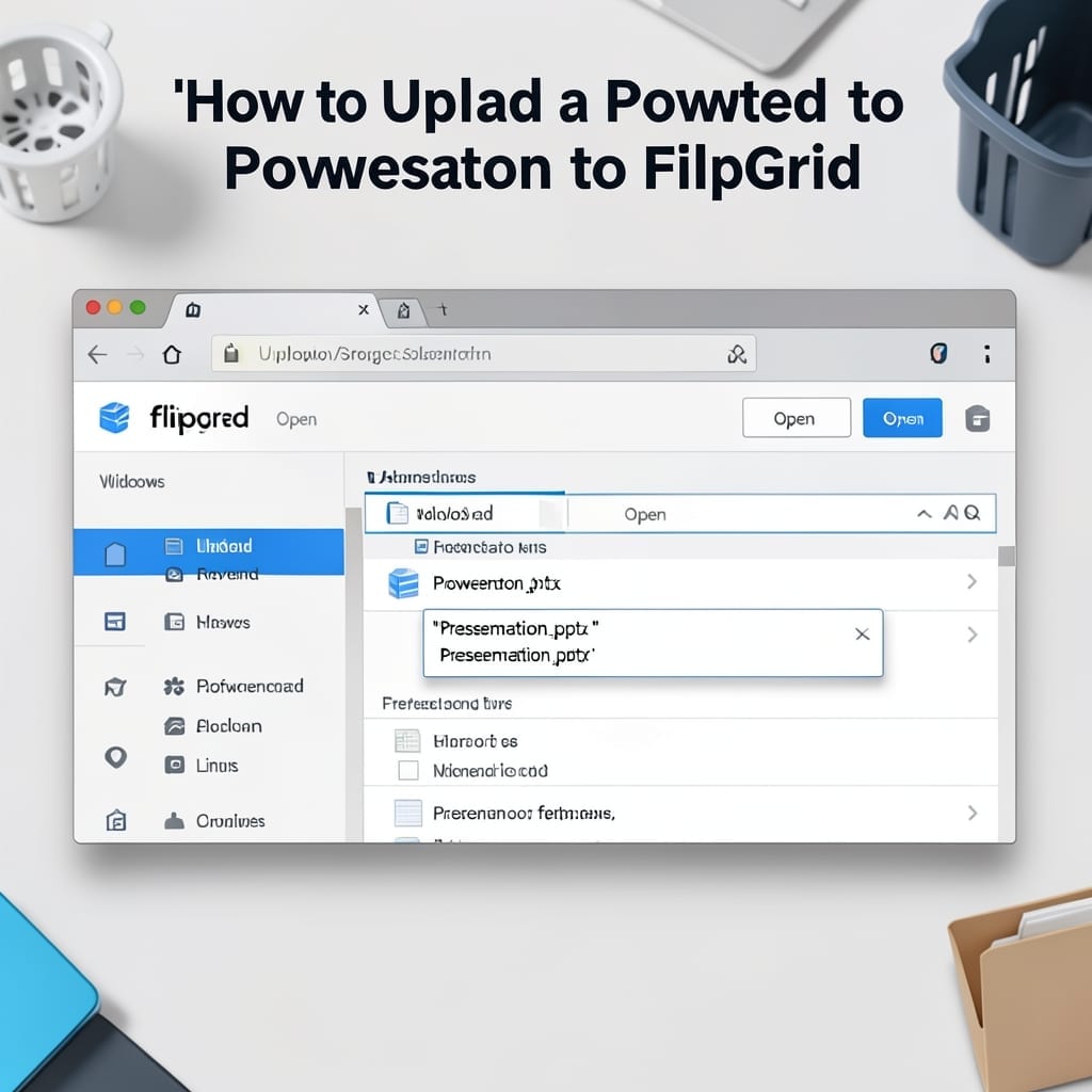 How to Upload a PowerPoint to Flipgrid: Step-by-Step Sharing Guide