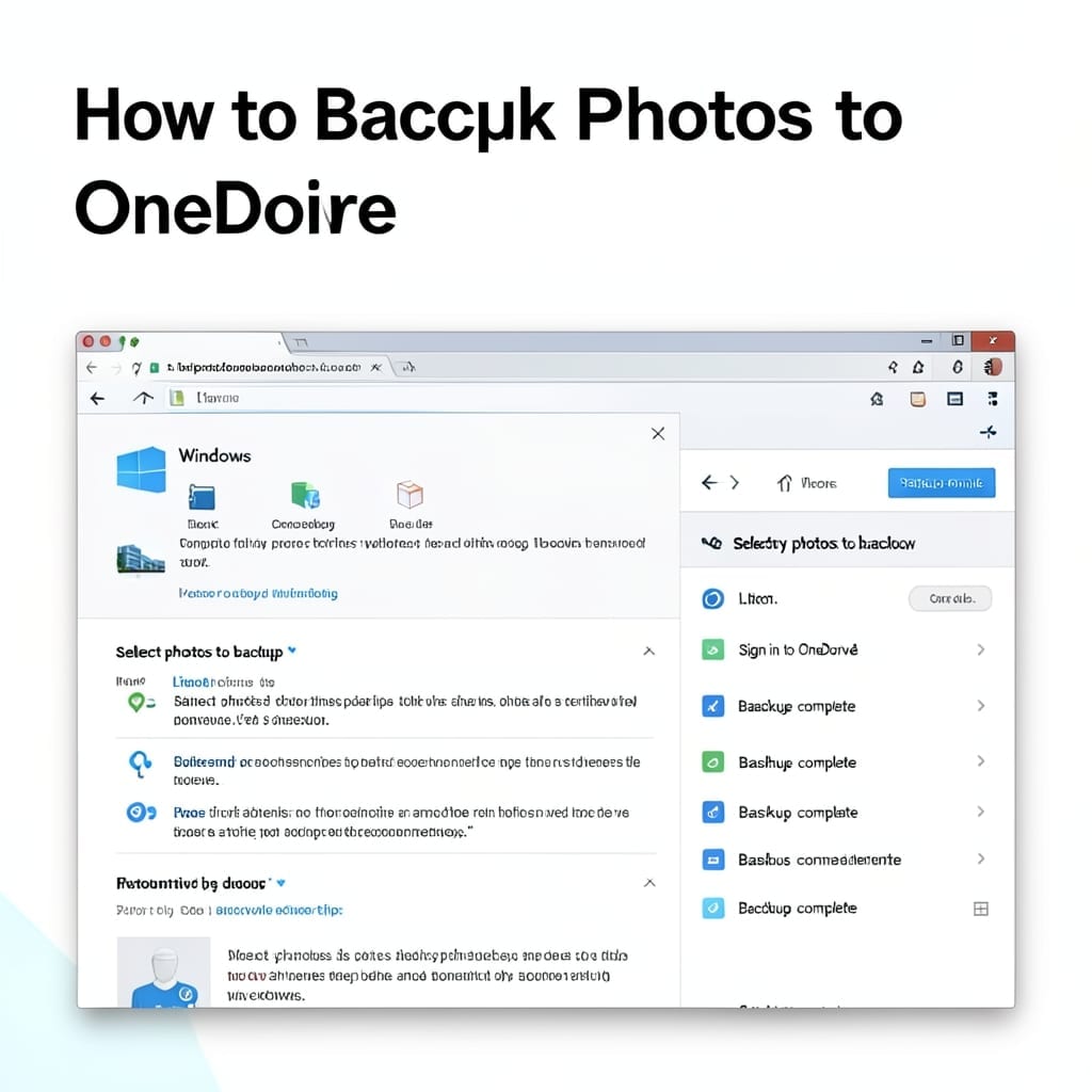 How To Backup Photos To OneDrive: Foolproof Cloud Storage Method