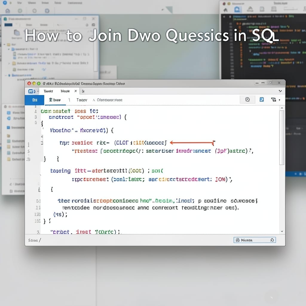 How To Join Two Queries In SQL: Master The UNION and JOIN Methods