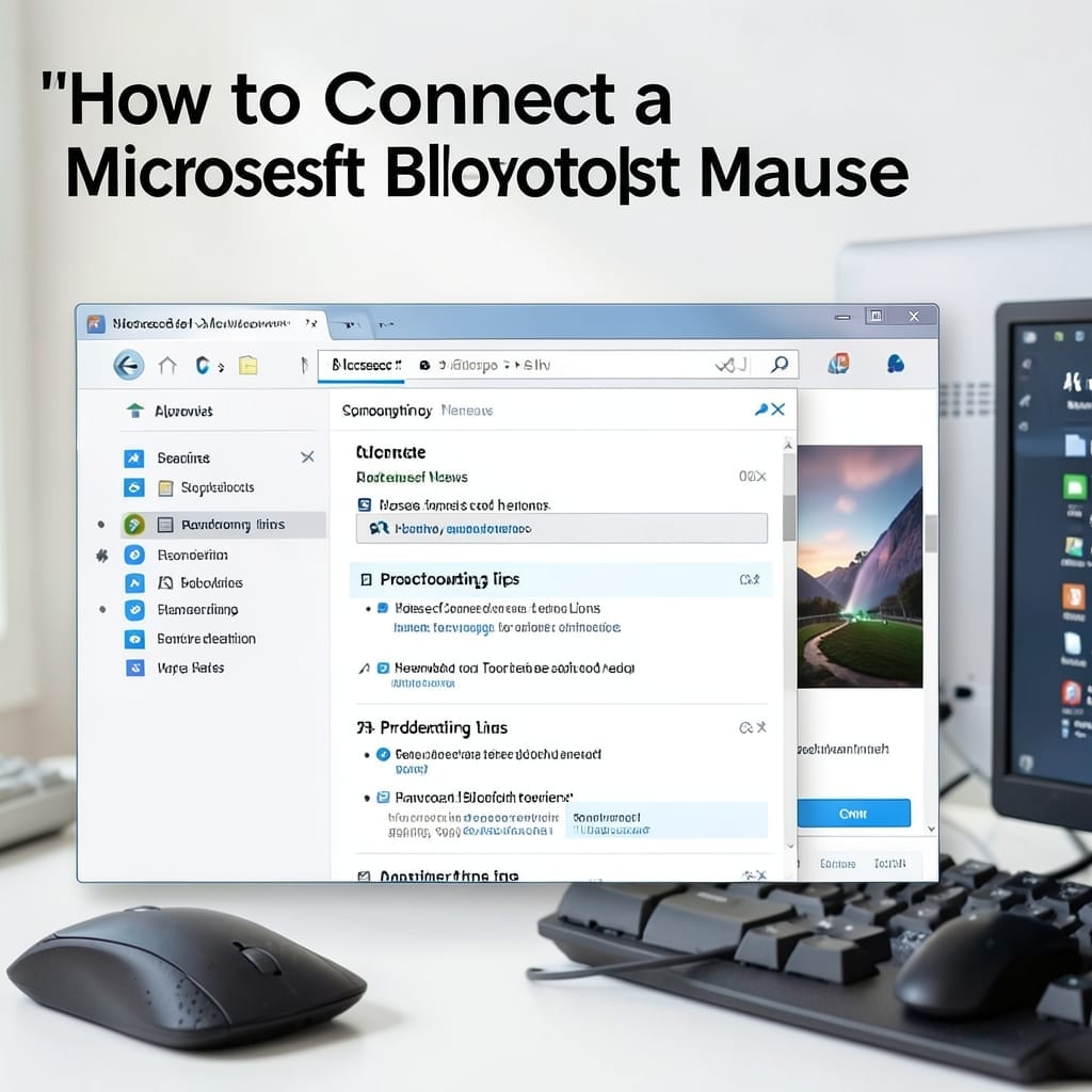 How To Connect Microsoft Bluetooth Mouse: Quick Pairing Guide for Windows