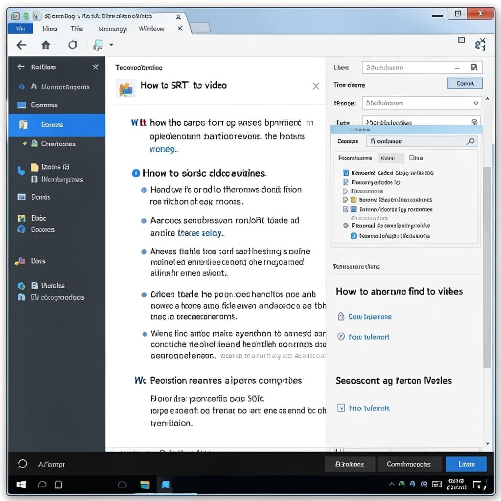 How to Add SRT File to Video: Step-by-Step Syncing Guide
