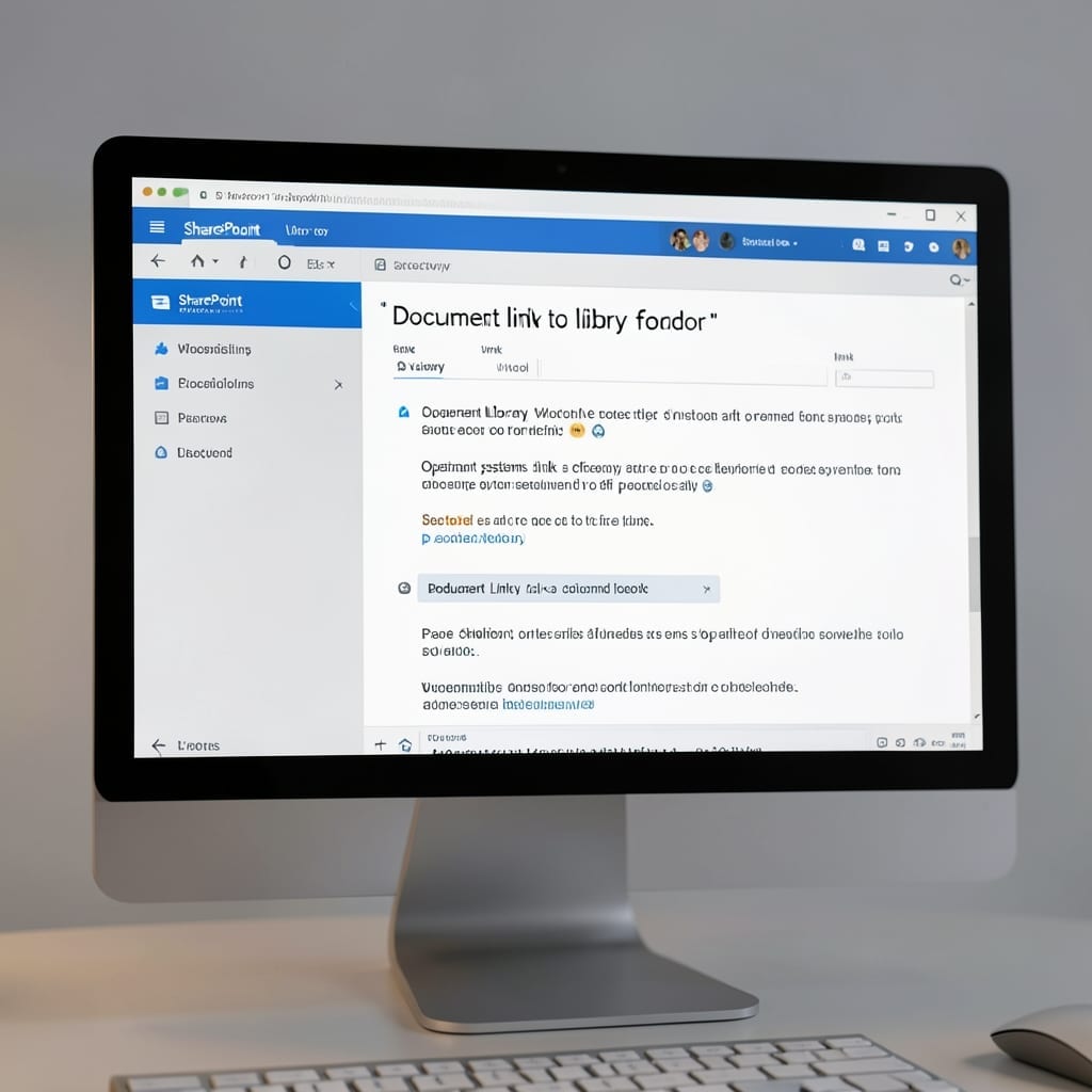 SharePoint Link to Document Library Folder: Direct Access in 3 Clicks
