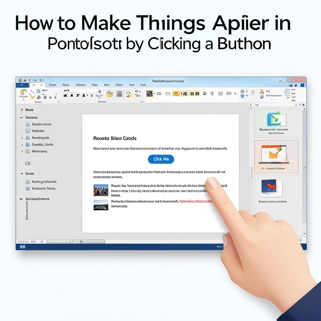 How To Make Things Appear In PowerPoint By Clicking A Button: Interactive Slide Triggers Explained