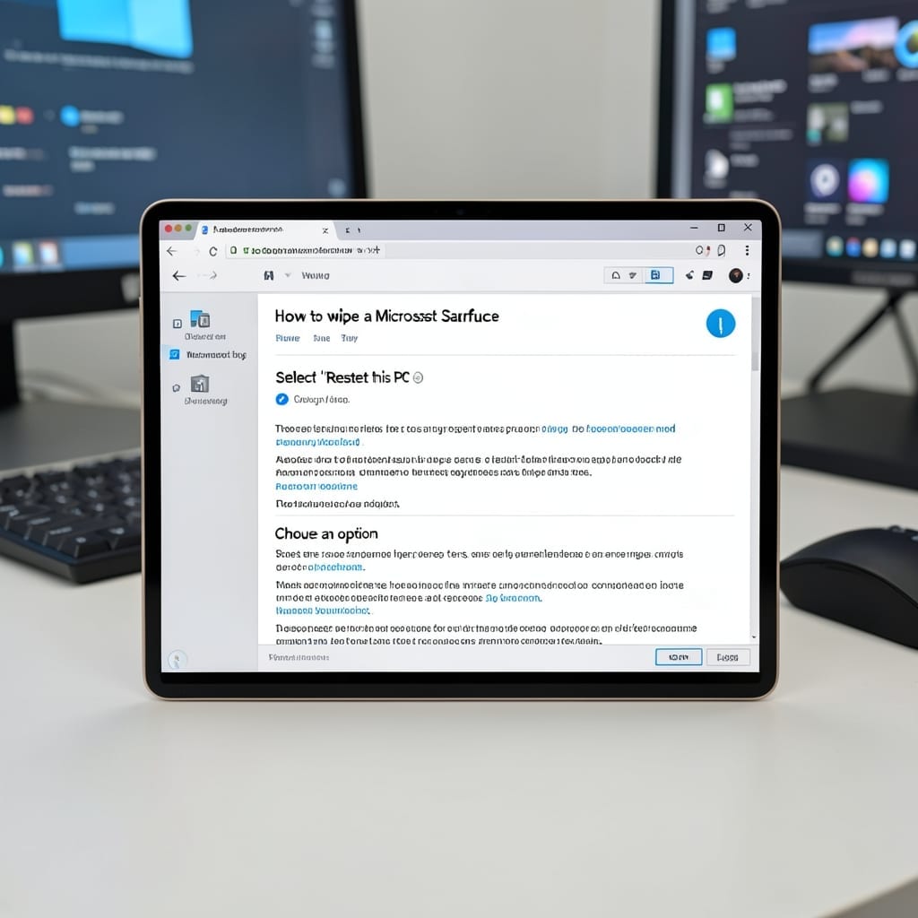 How To Wipe A Microsoft Surface: Safe Cleaning Without Screen Damage