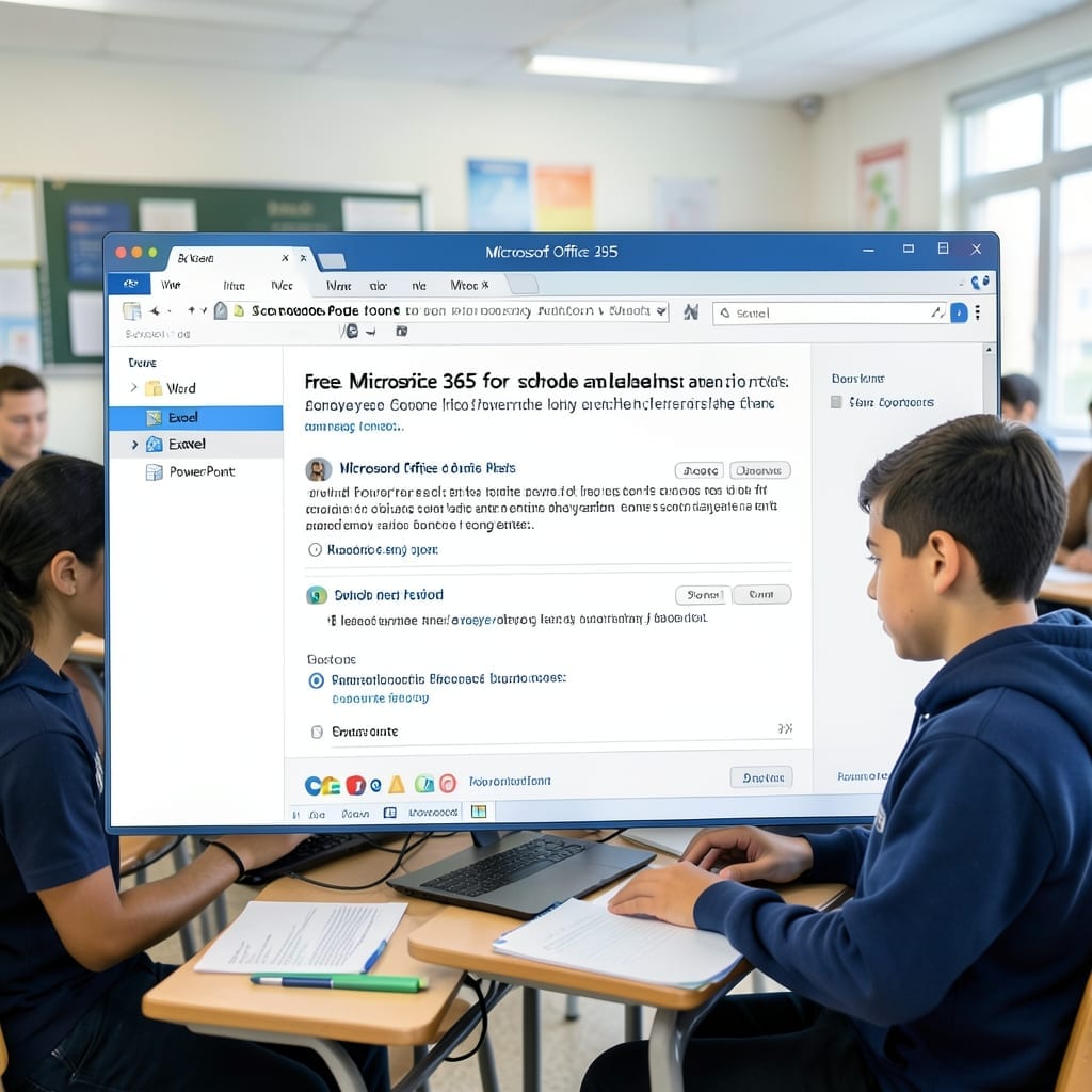 Free Microsoft Office 365 for Schools and Students: Complete Suite at No Cost