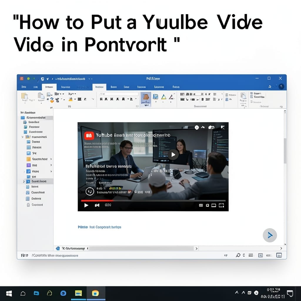 How to Put YouTube Video in PowerPoint: Embed for Seamless Playback