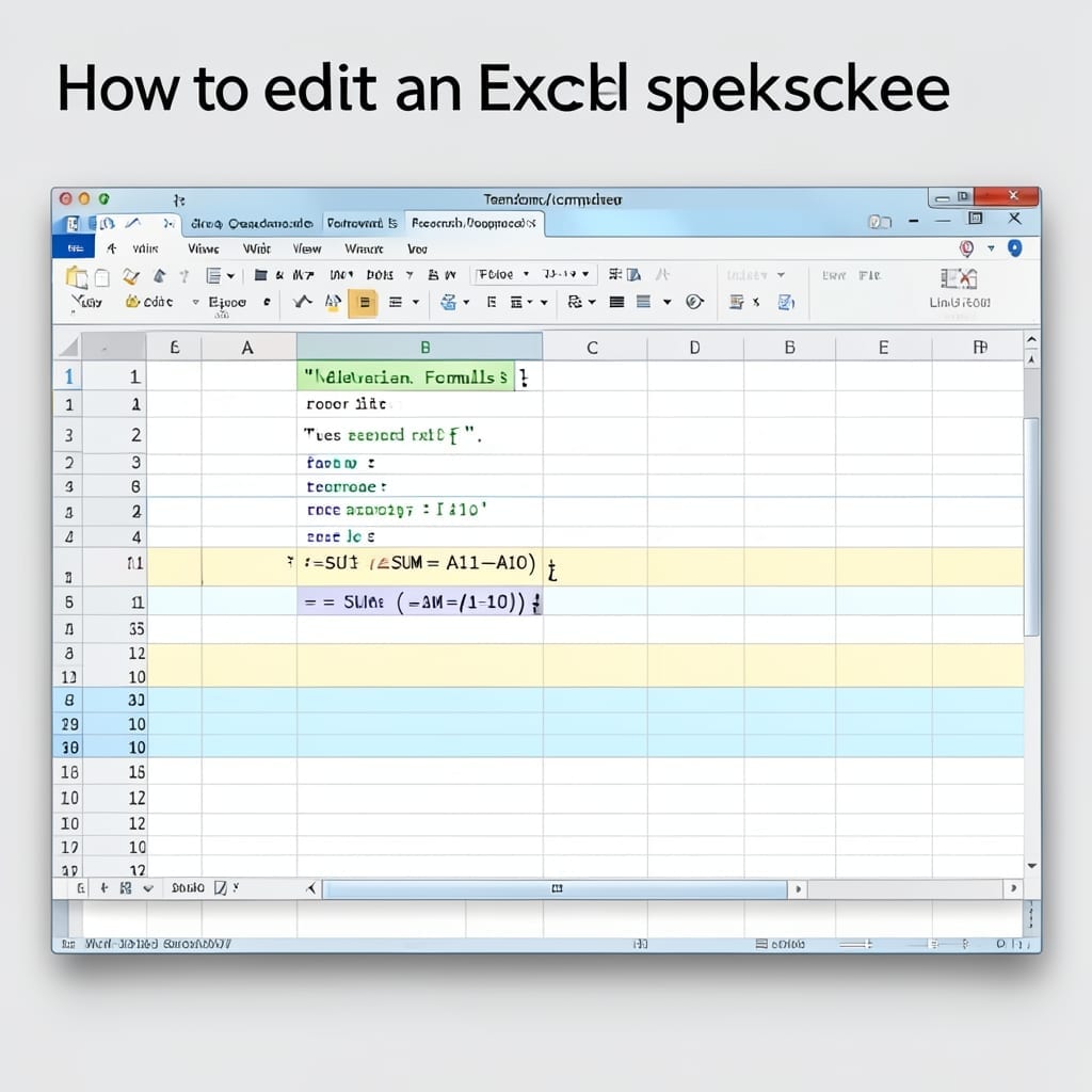 How To Edit An Excel Spreadsheet: Quick Formatting And Data Tricks