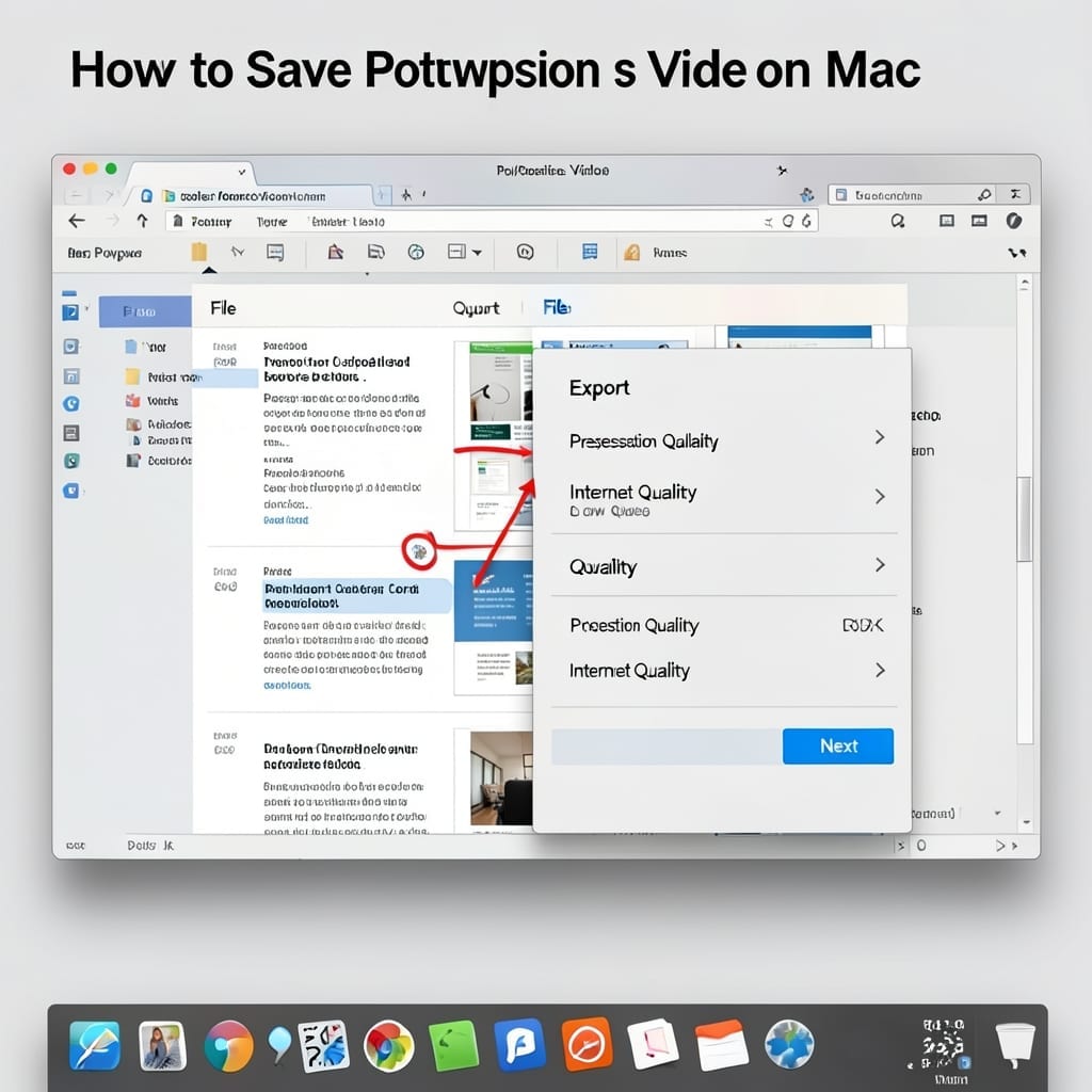 How to Save PowerPoint as Video on Mac: Step-by-Step Export Guide