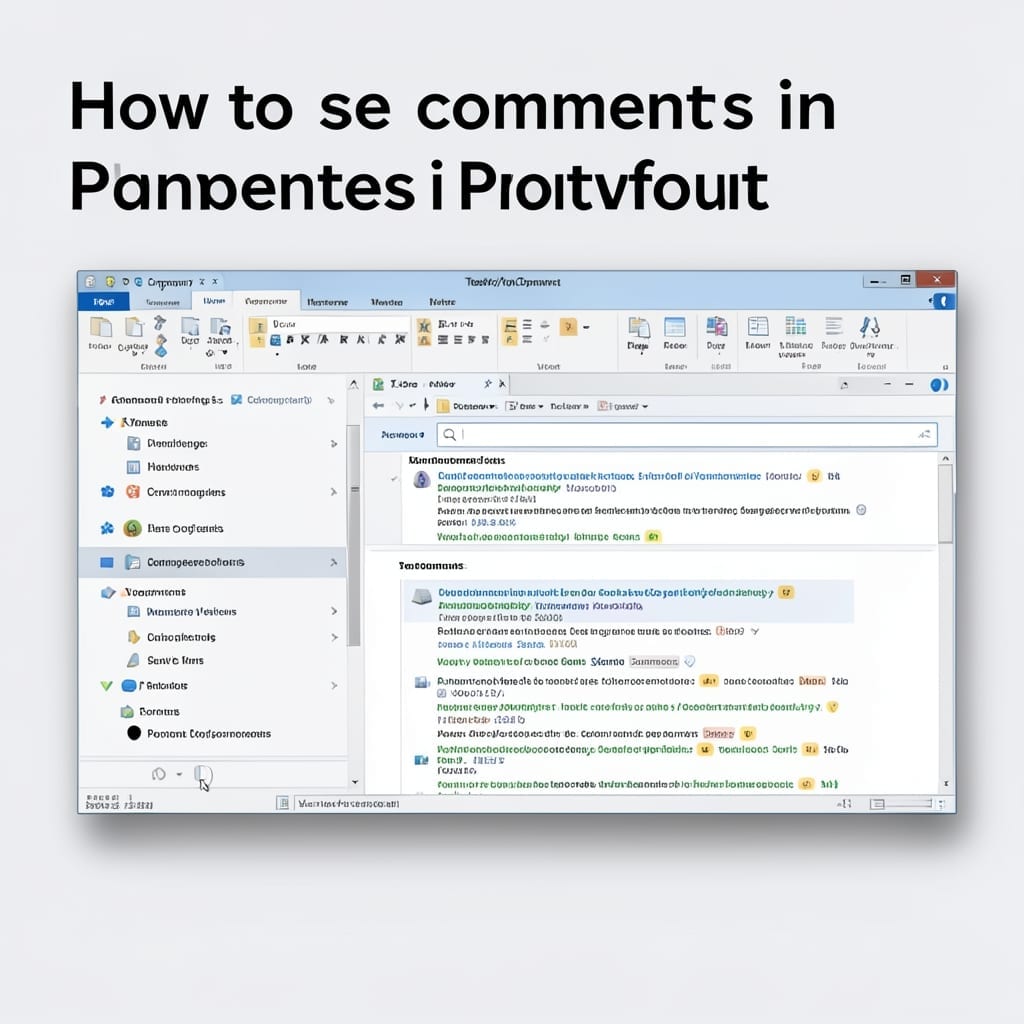 How to See Comments in PowerPoint: View and Manage Feedback Easily