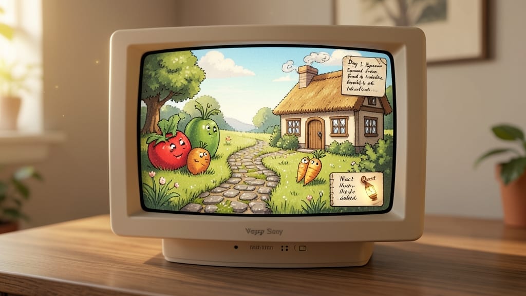 Veggy Story Adventure Game