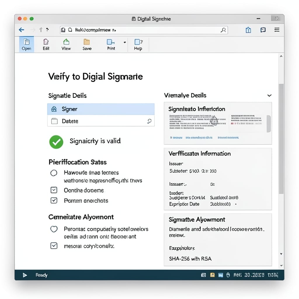 How to Verify a Digital Signature: Foolproof Validation Steps
