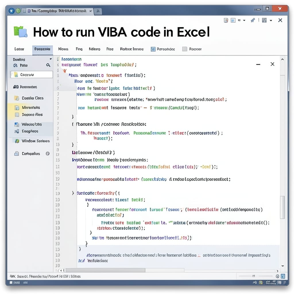 How To Run VBA Code In Excel: Step-By-Step Automation Guide
