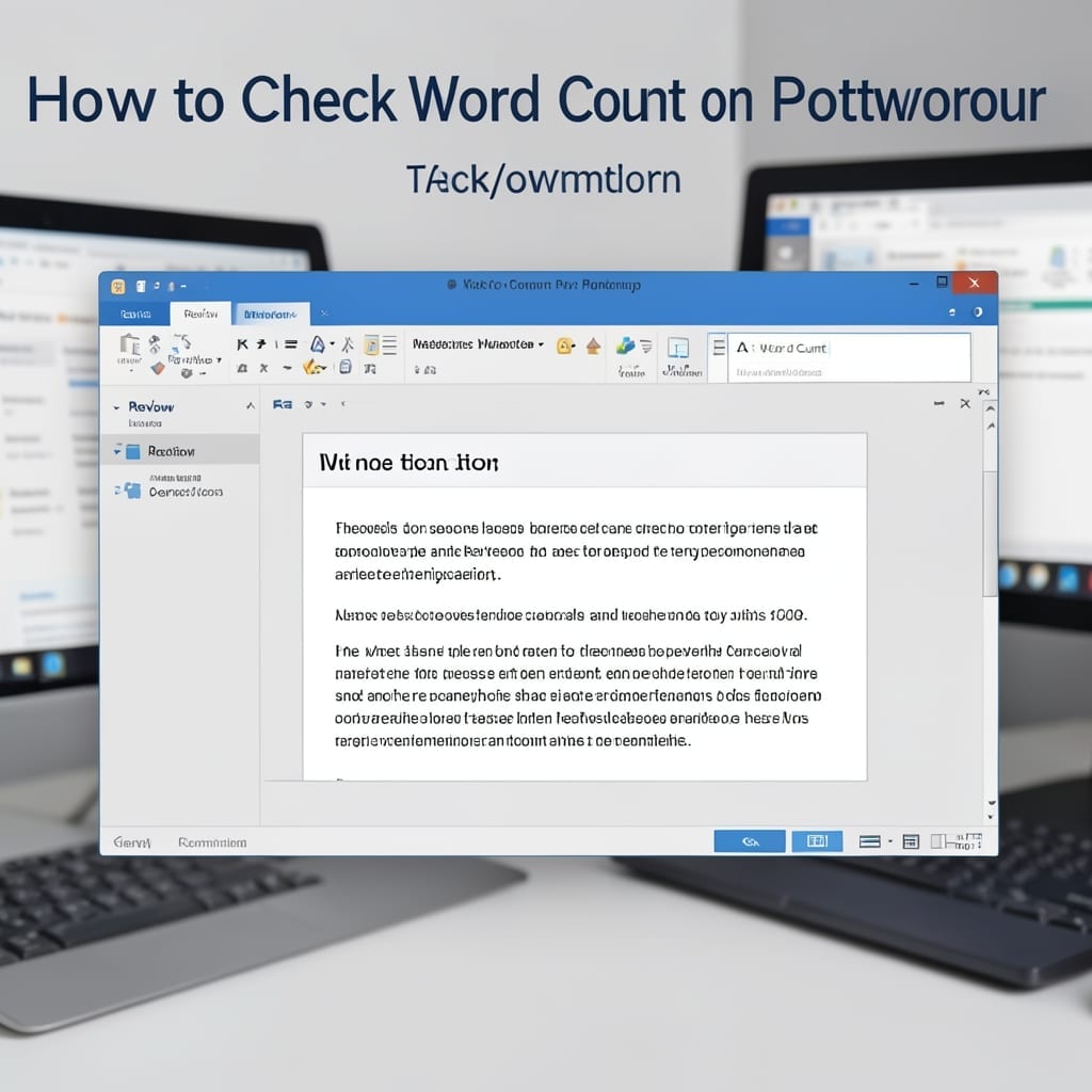 How To Check Word Count On PowerPoint: Quick Step-by-Step Method