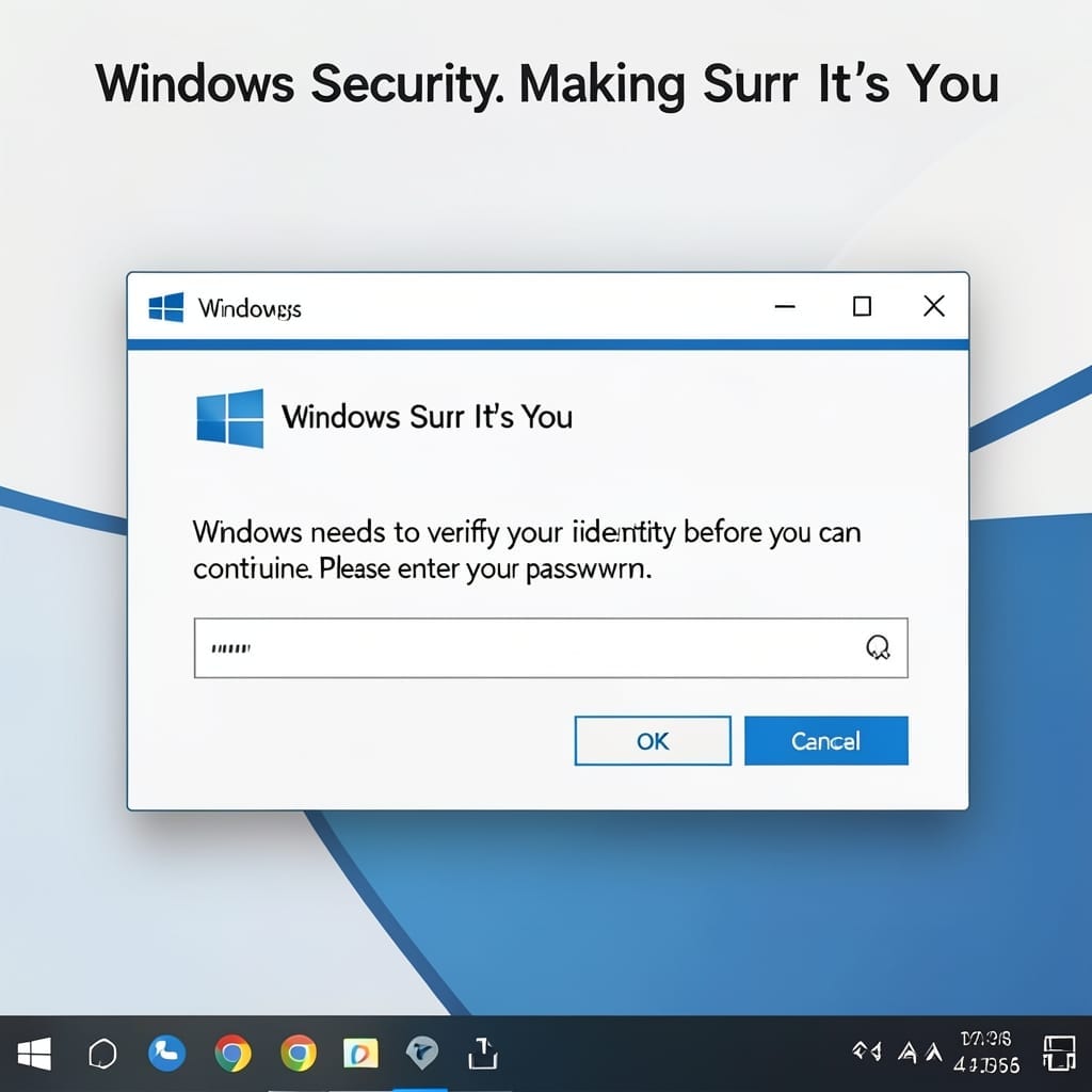 Windows Security Making Sure It Is You: Verification Steps for Account Safety