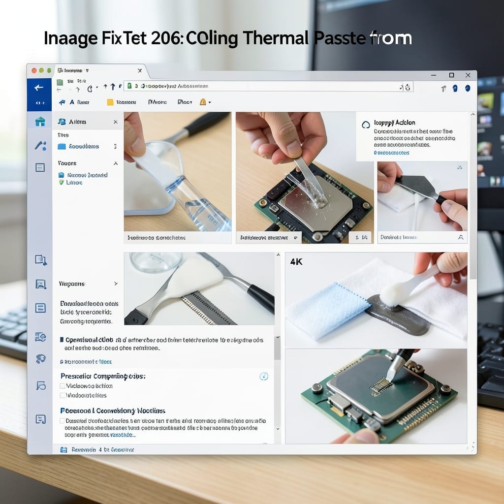 Image Fix Test 2026: Cleaning Thermal Paste From CPU Safely