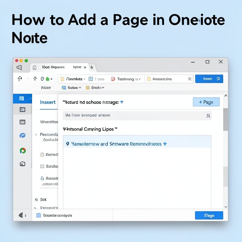 How to Add a Page in OneNote: Simple Steps for Any Device