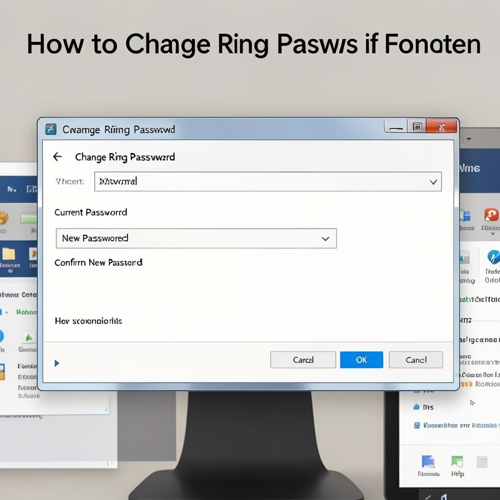 How to Change Ring Password If Forgotten: Step-by-Step Recovery Guide