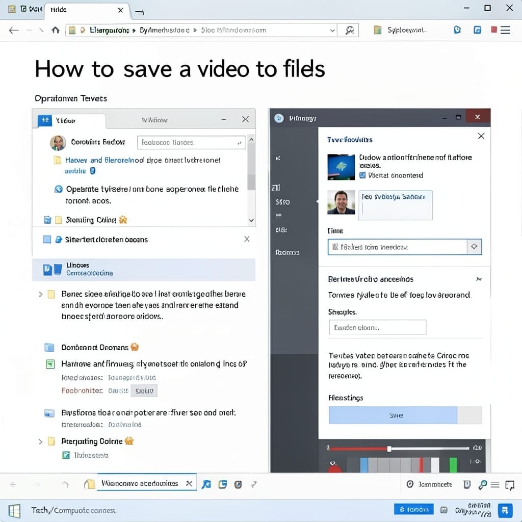 How to Save a Video to Files: Simple Click and Save Method