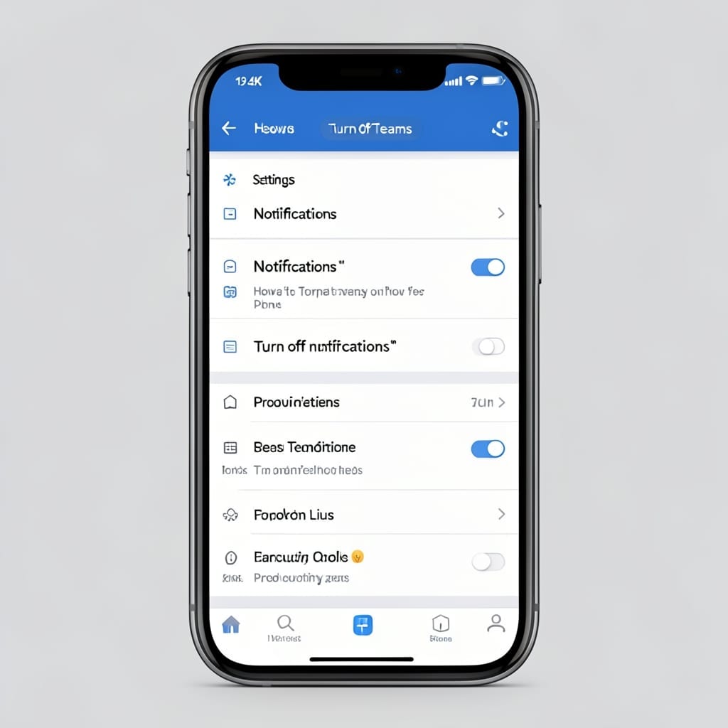 Turn Off Teams Notifications On Phone: Mute Alerts In Seconds