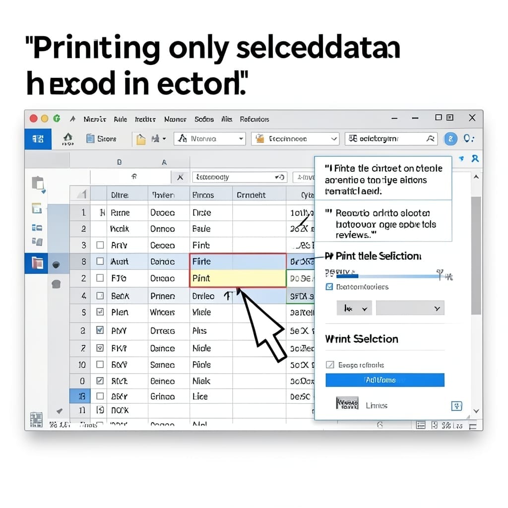 Print Only Selected Data in Excel: Quick Filtering for Clean Spreadsheets
