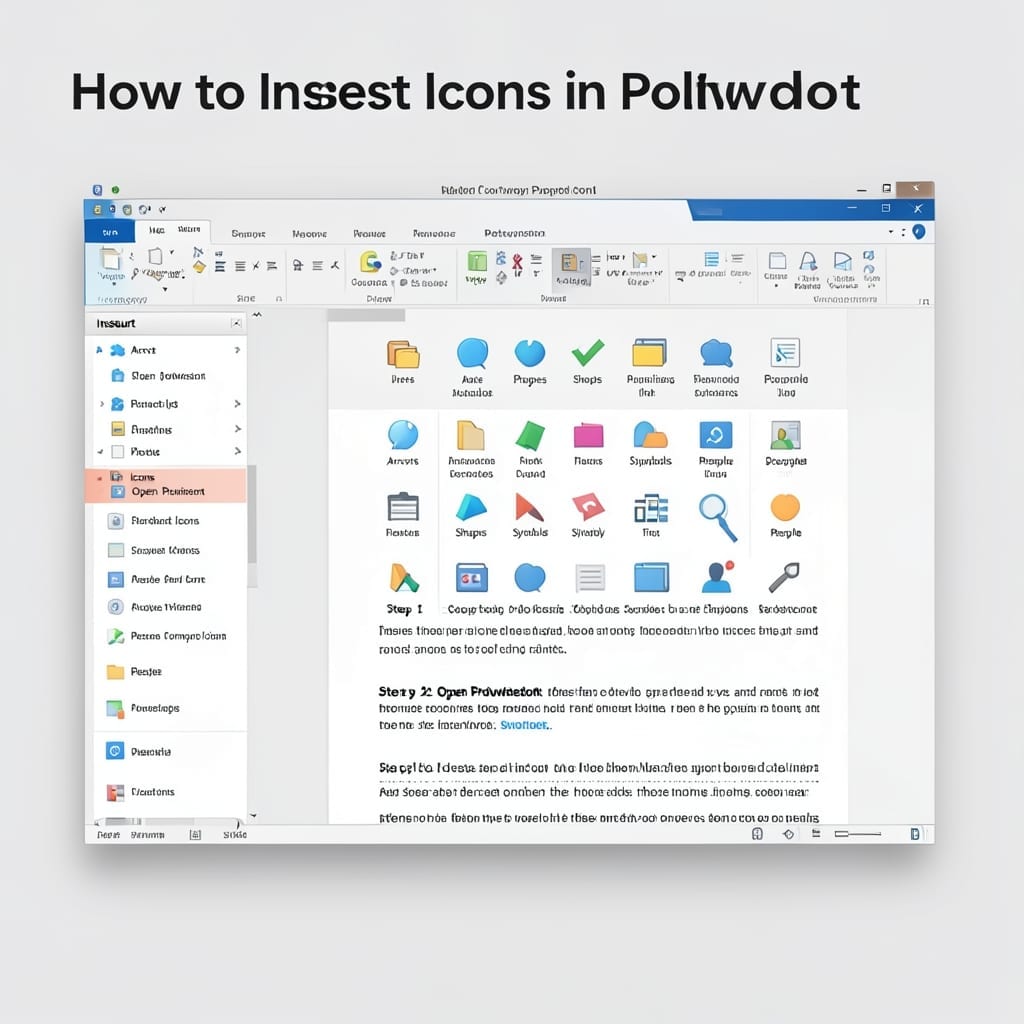 How To Insert Icons In PowerPoint: Drag And Drop Visual Elements