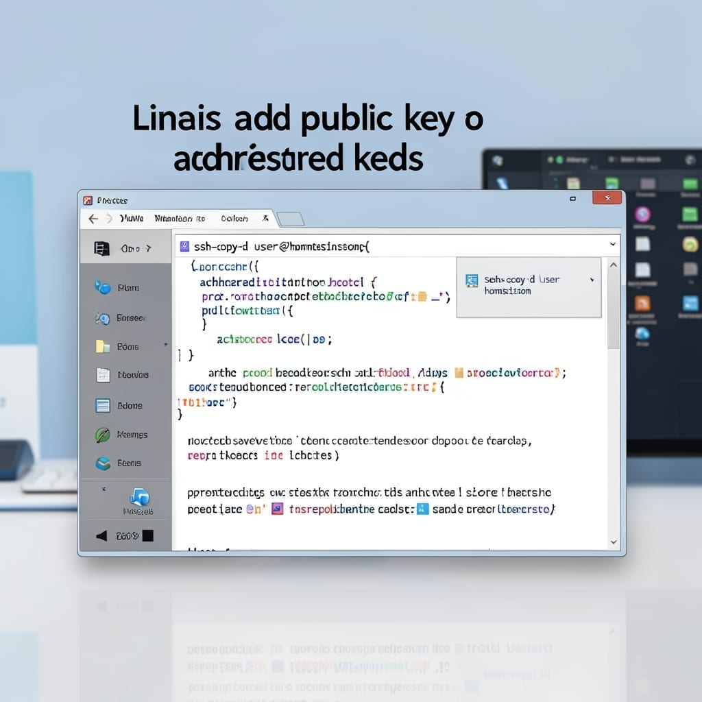 Linux Add Public Key to Authorized_Keys: Secure SSH Access in Minutes