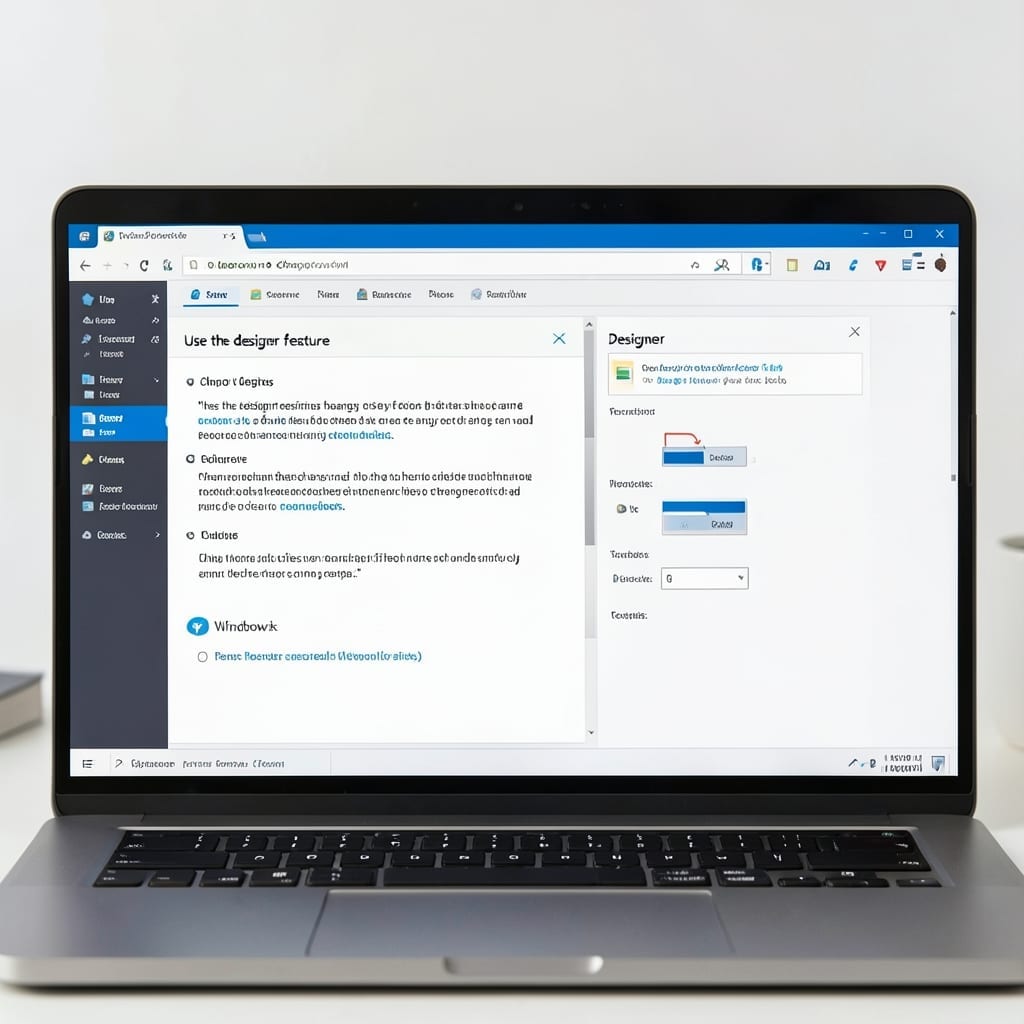 Use the Designer Feature to Change the Design: Instant Visual Transformation