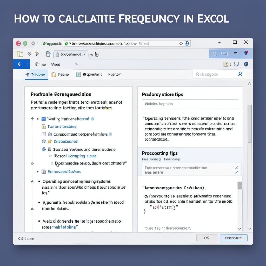 How To Calculate Frequency In Excel: Count Occurrences With Formulas