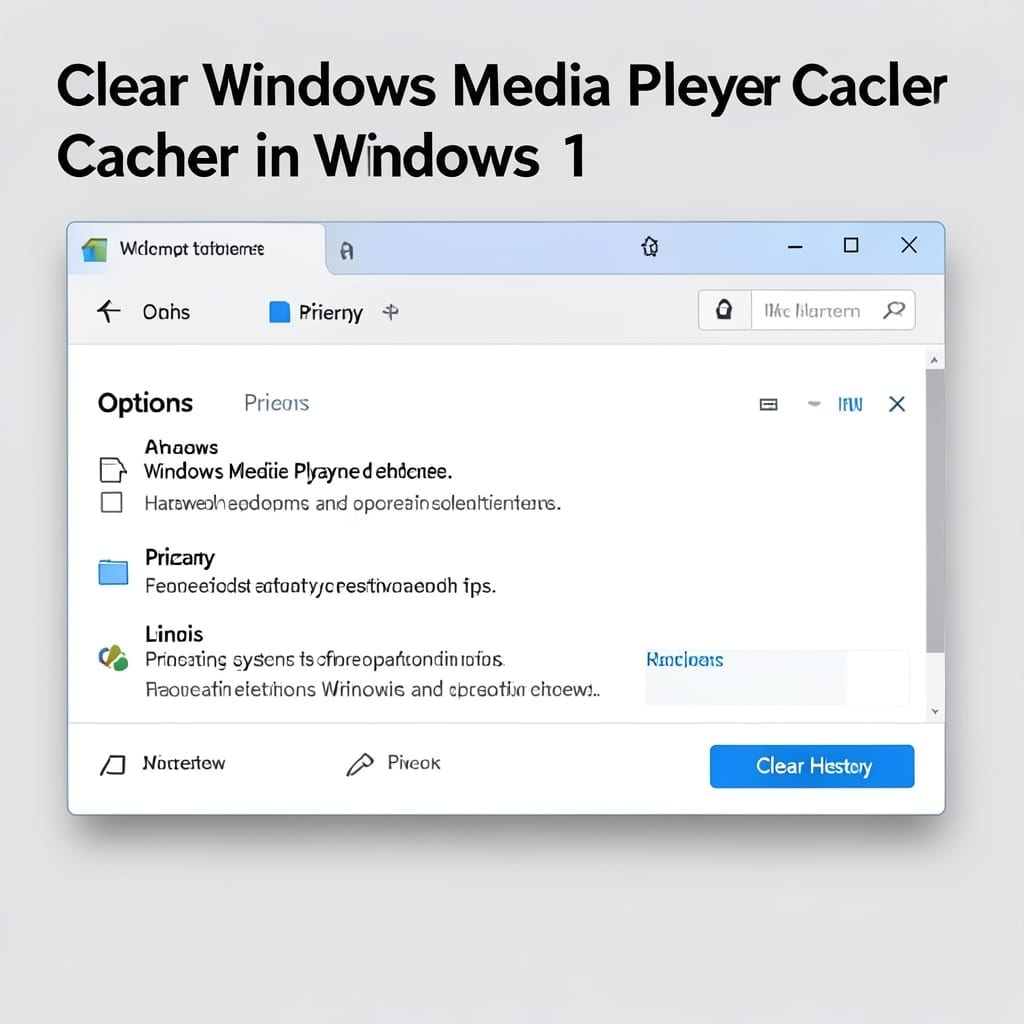 Clear Windows Media Player Cache Windows 11: Fast Storage Cleanup Guide