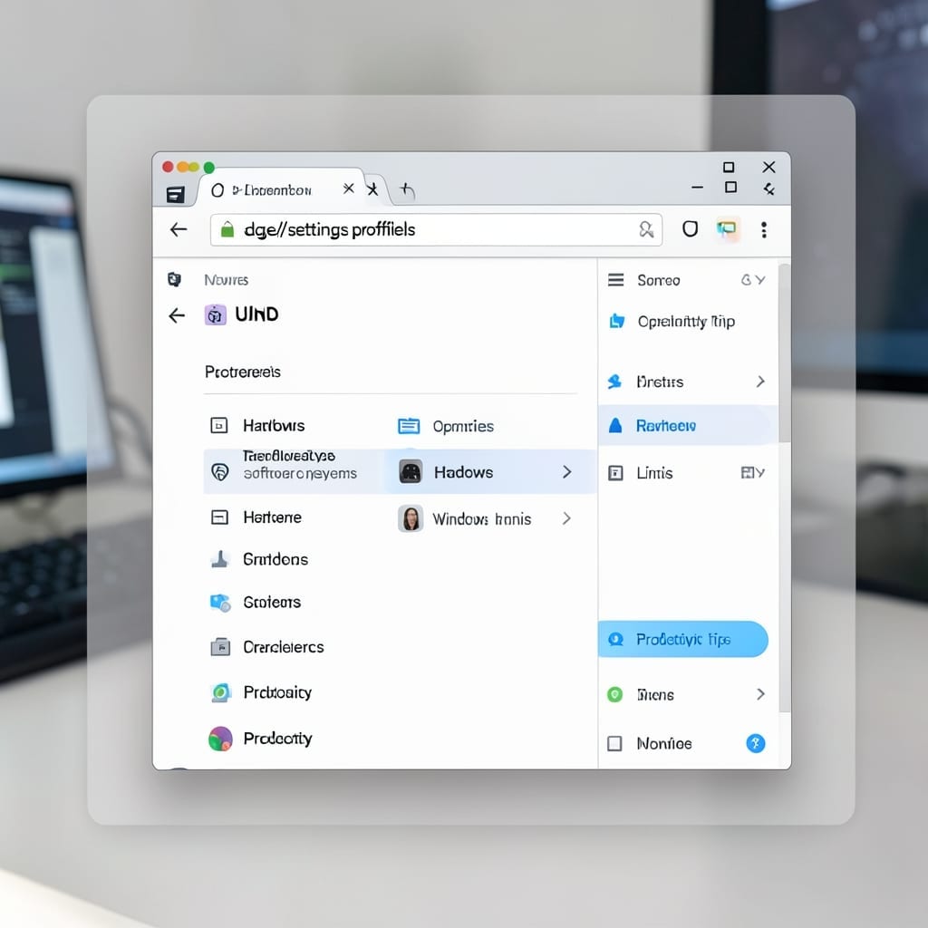 Edge Settings Profiles: Streamlined Browser Customization