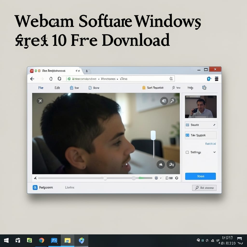 Webcam Software Windows 10 Free Download: Lightweight and Reliable
